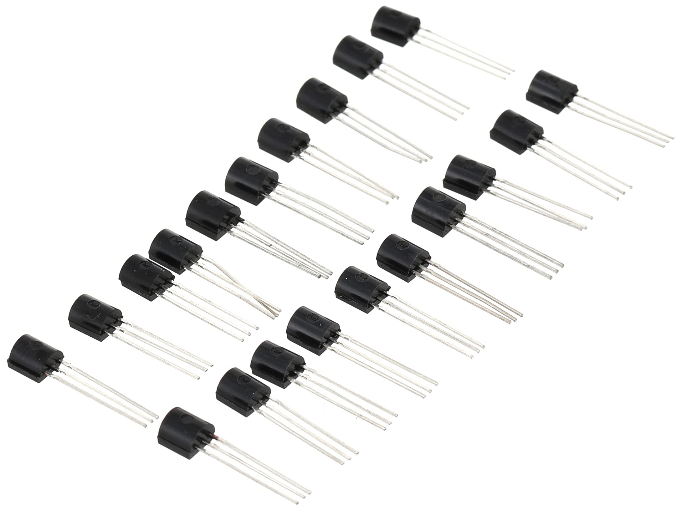 Arduino 20Pcs Transistor NPN 2N2222 Switch Transistors Electronic Components & Supplies
