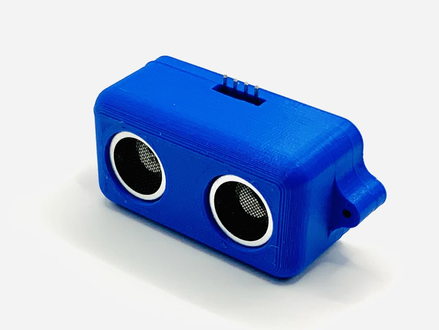 Feeshaa kit Ultrasonic module hc-sr04 distance sensor with enclosure for arduino (Blue)