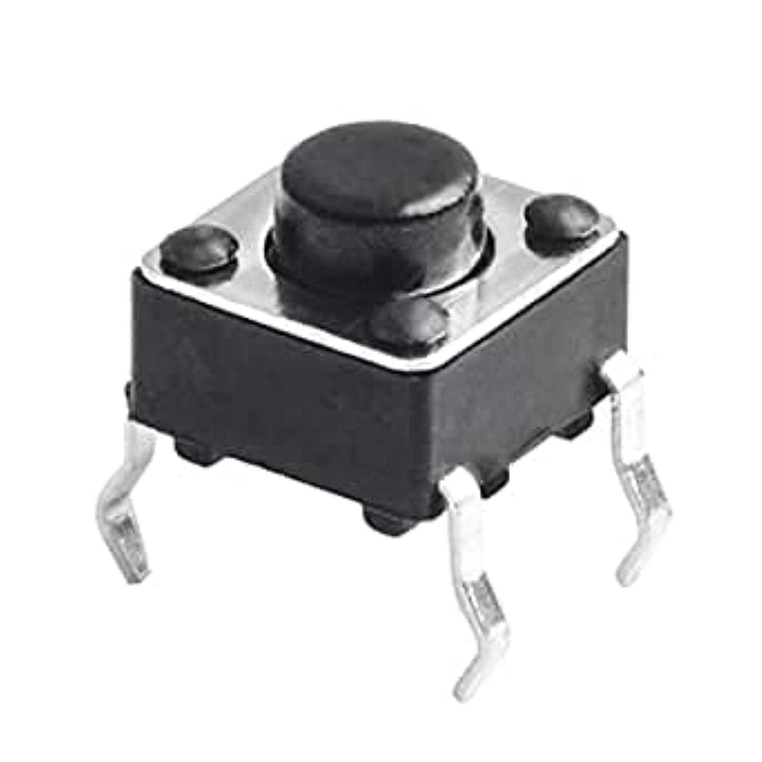 20 Mini Micro Momentary Tactile Push Button Switch 6 * 6 * 5mm 4 Pin ON/OFF Keys Button DIP 6x6x5mm