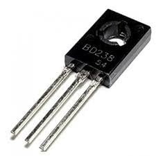 BD238 PNP Transistor, 100V/2A/25W. TO126