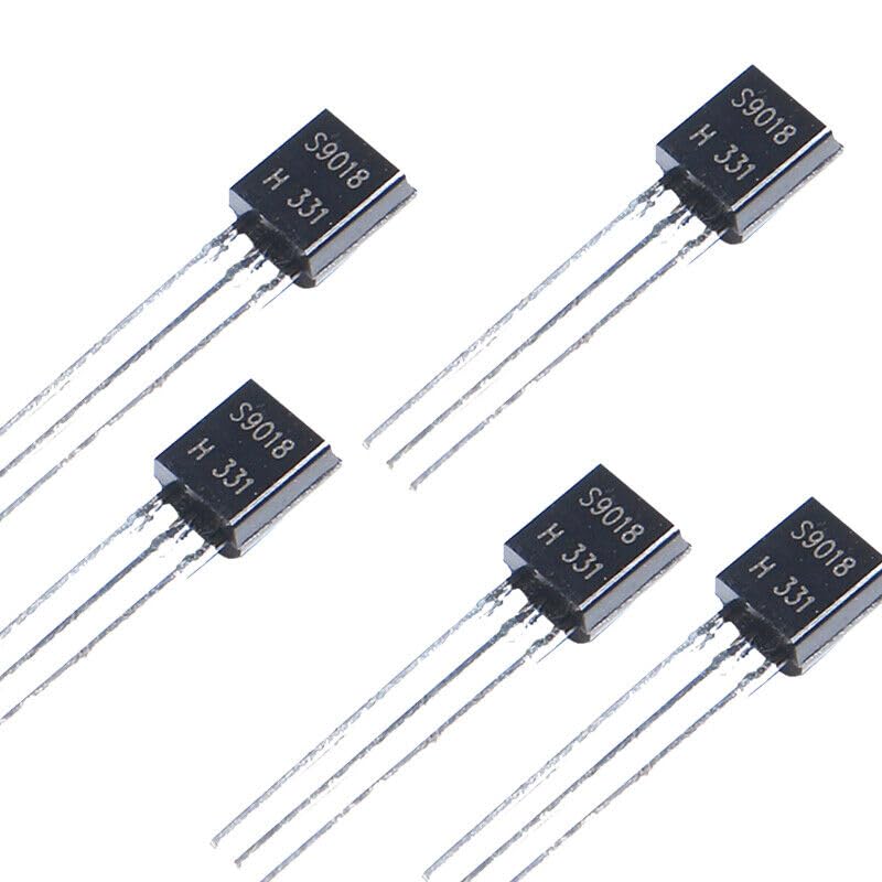 10Pcs S9018 NPN TO-92 Bipolar Transistors – BJT