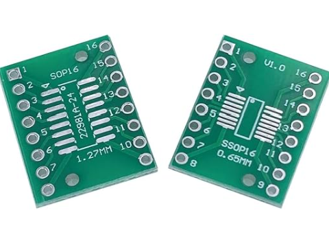 2PCS SOP16 SSOP16 TSSOP16 To DIP16 0.65/1.27mm IC PCB Board Adapter
